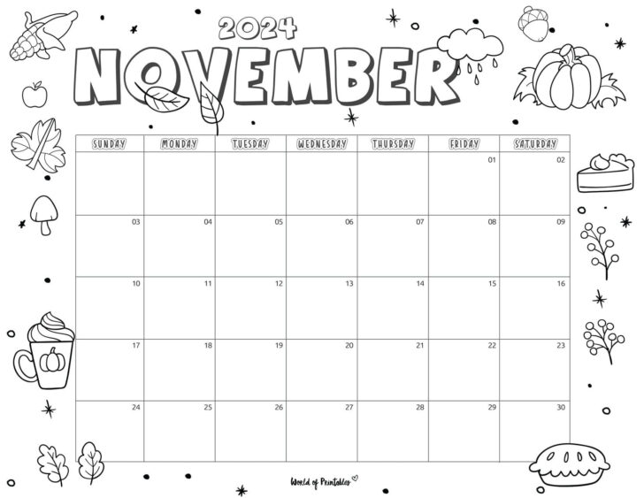 Free Printable December 2024 Coloring Pages