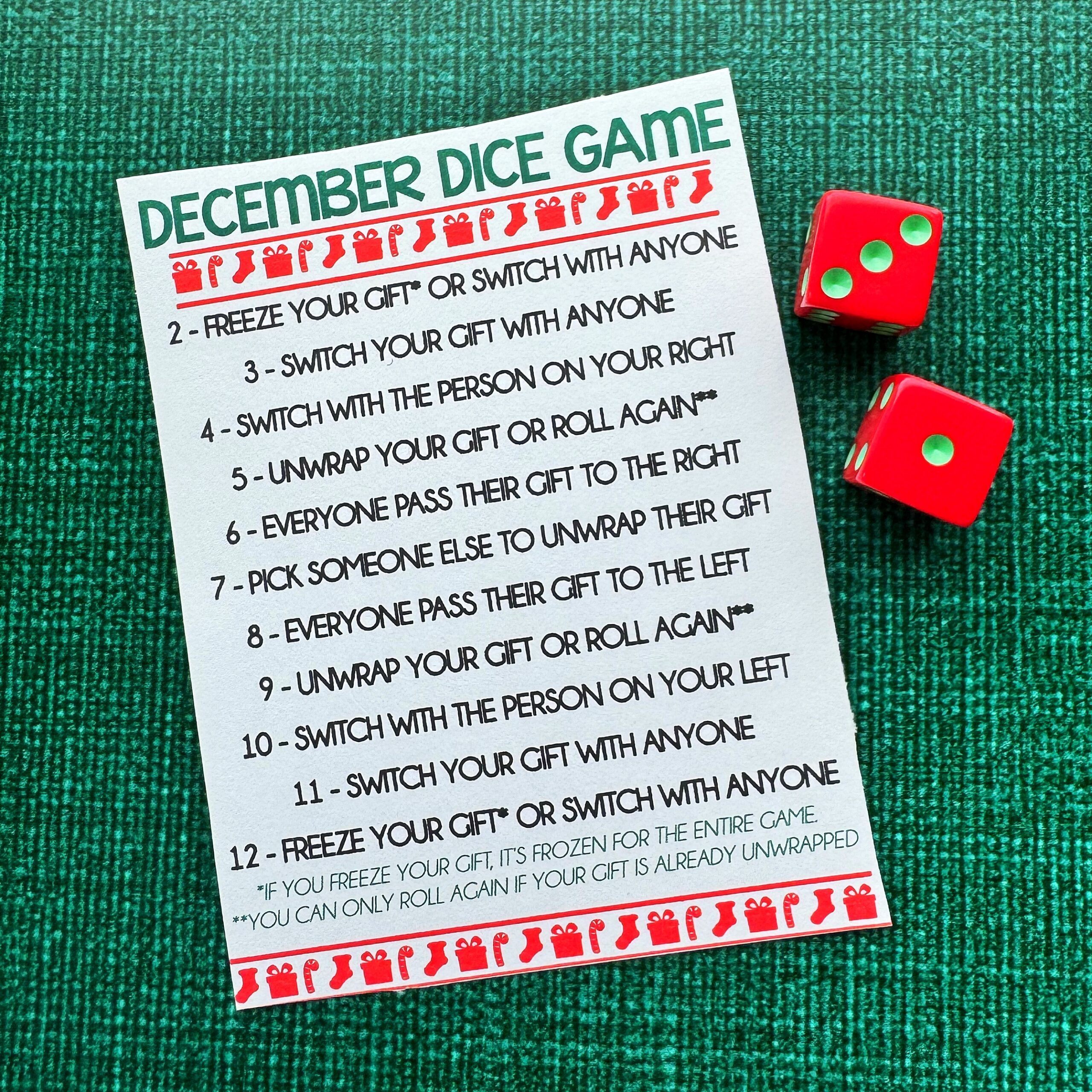 Free Printables Archives - Play.party.plan in December 2024 Dice Game Printable