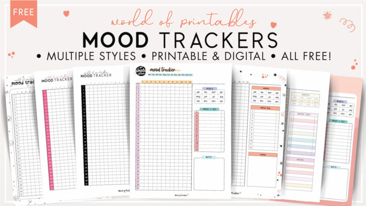 December 2024 Mood Tracker Printable