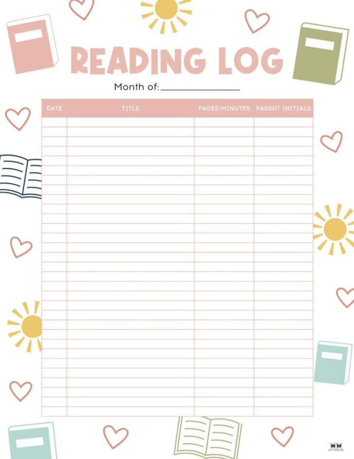 Free Printable December 2024 Reading Log