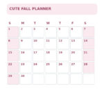 Cute November 2026 calendar in soft fall colors, vertical Pinterest preview